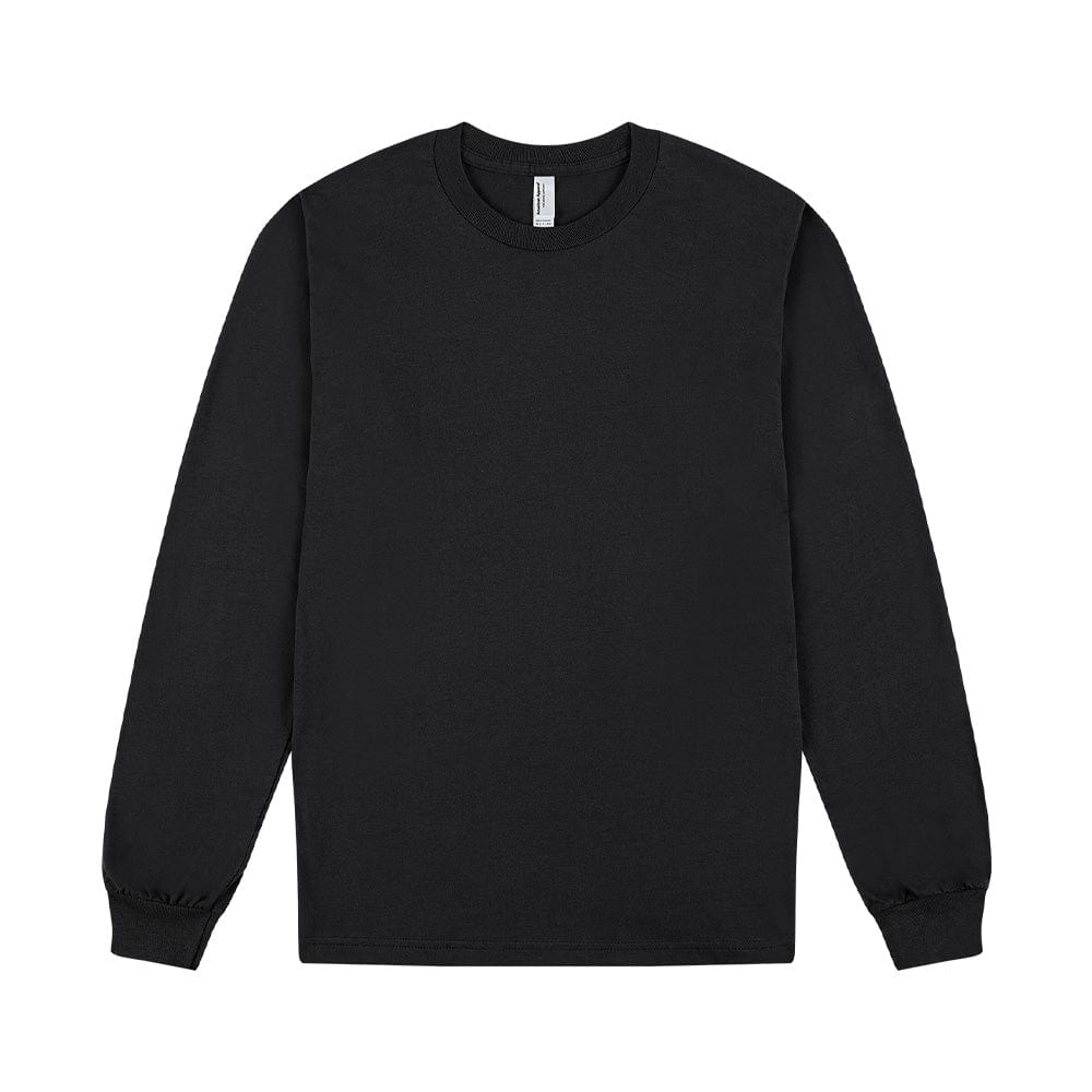 American Apparel Cotton Long Sleeve Fine Jersey T-Shirt
