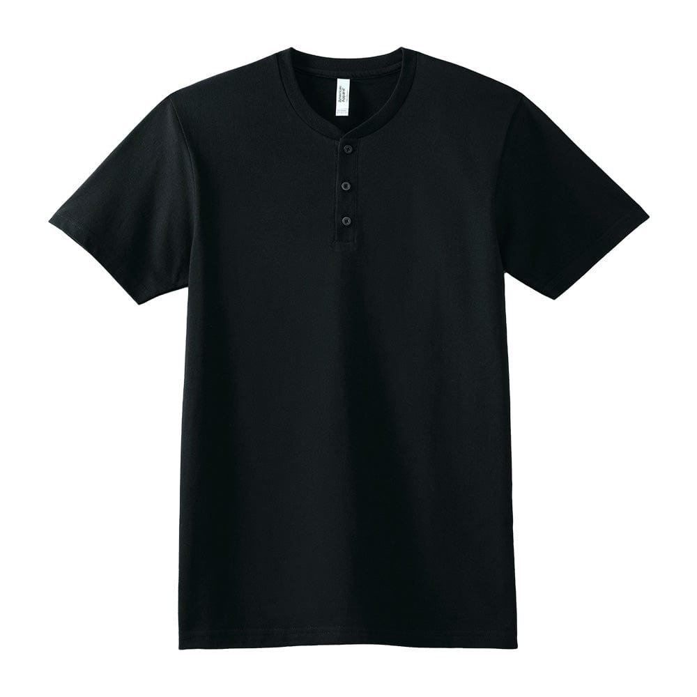 American Apparel CVC Unisex Henley T-Shirt