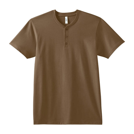 American Apparel CVC Unisex Henley T-Shirt
