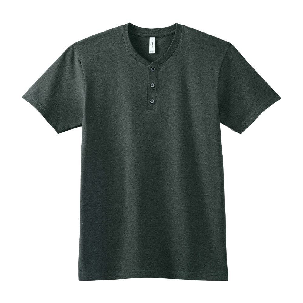American Apparel CVC Unisex Henley T-Shirt