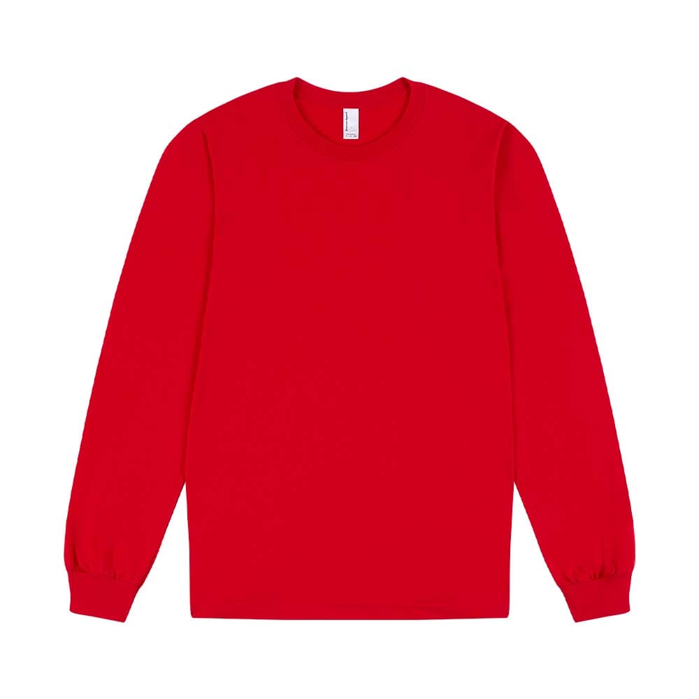 American Apparel Cotton Long Sleeve Fine Jersey T-Shirt