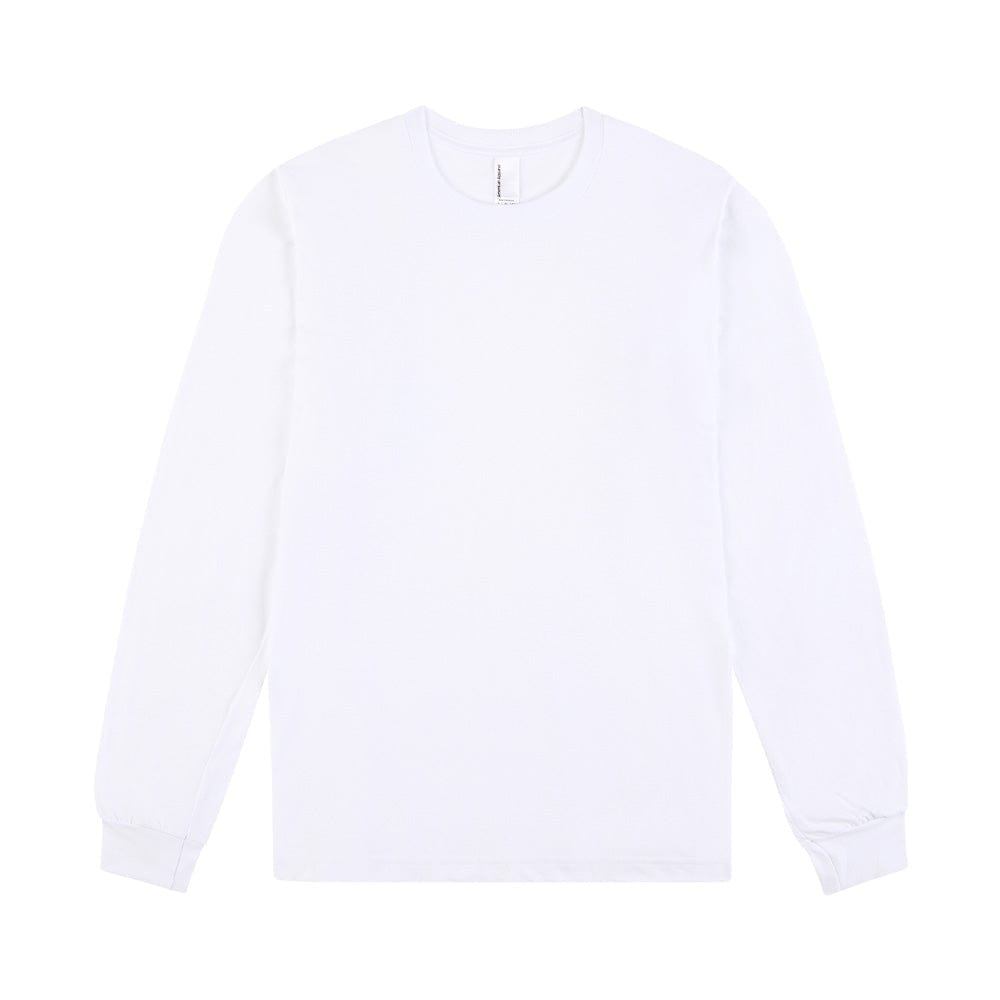 American Apparel Cotton Long Sleeve Fine Jersey T-Shirt