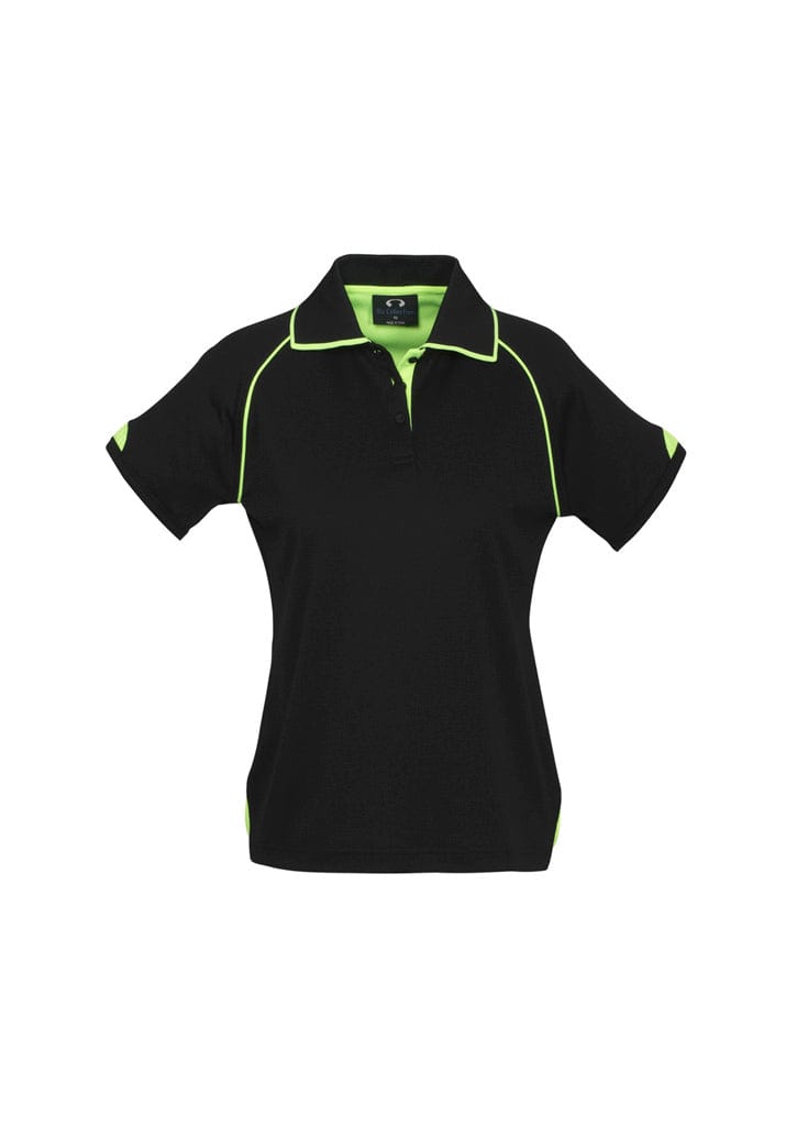 Biz Collection Womens Fusion Short Sleeve Polo