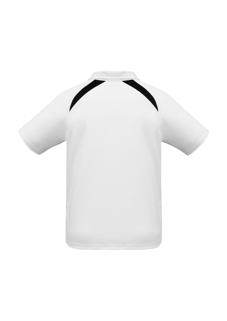 Biz Collection Mens Splice Short Sleeve Polo