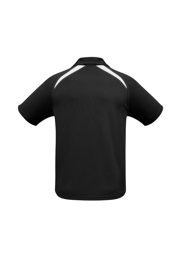 Biz Collection Mens Splice Short Sleeve Polo