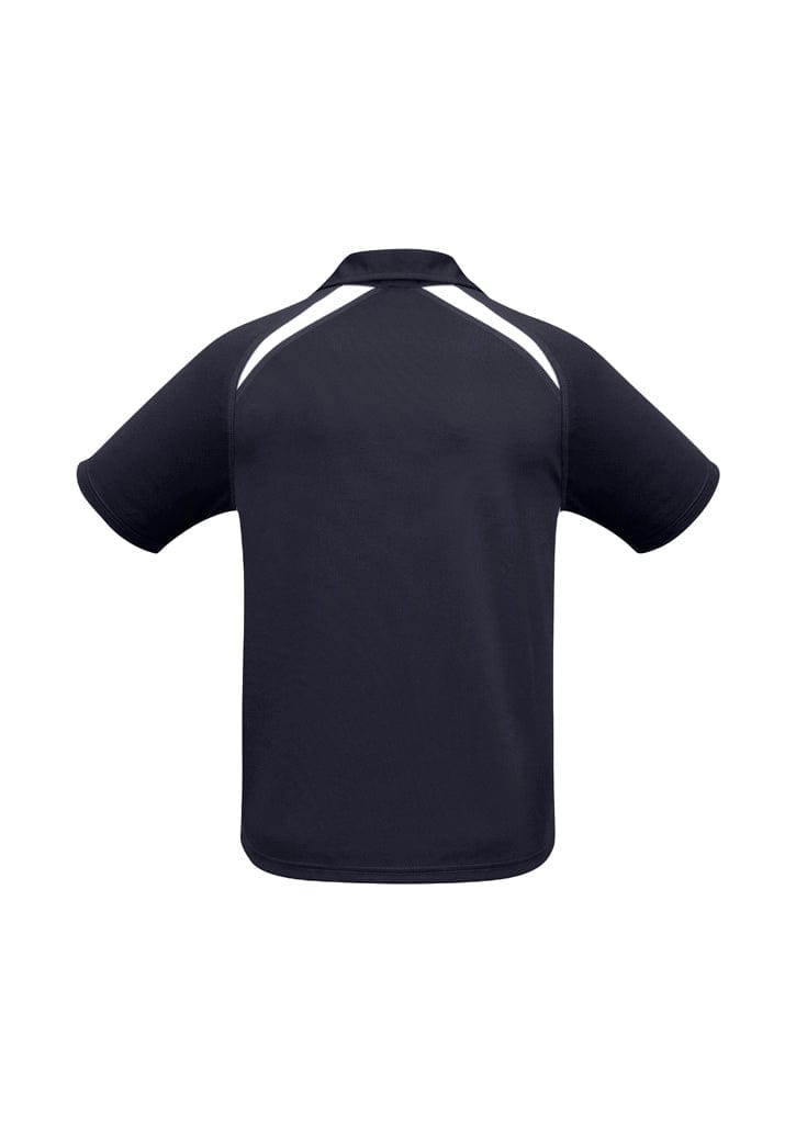 Biz Collection Mens Splice Short Sleeve Polo
