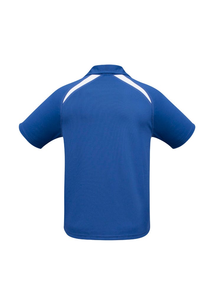 Biz Collection Mens Splice Short Sleeve Polo