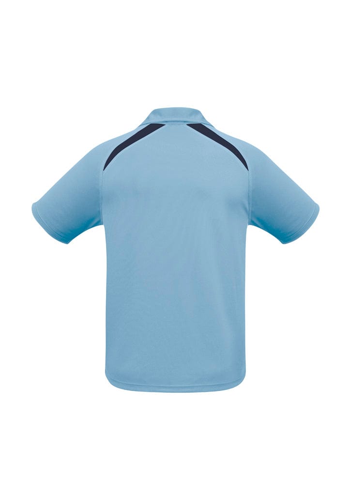 Biz Collection Mens Splice Short Sleeve Polo