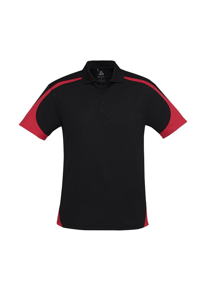 Biz Collection Mens Talon Short Sleeve Polo