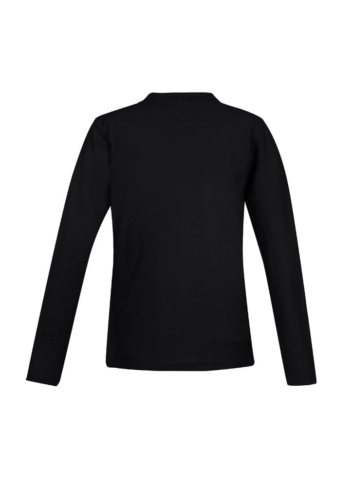 Biz Collection Womens Crew Long Sleeve Polo
