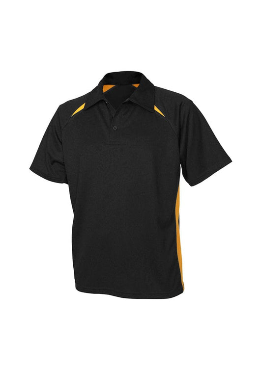 Biz Collection Mens Splice Short Sleeve Polo