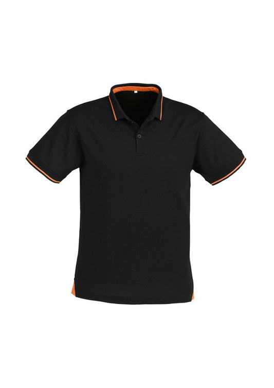 Biz Collection Mens Jet Short Sleeve Polo