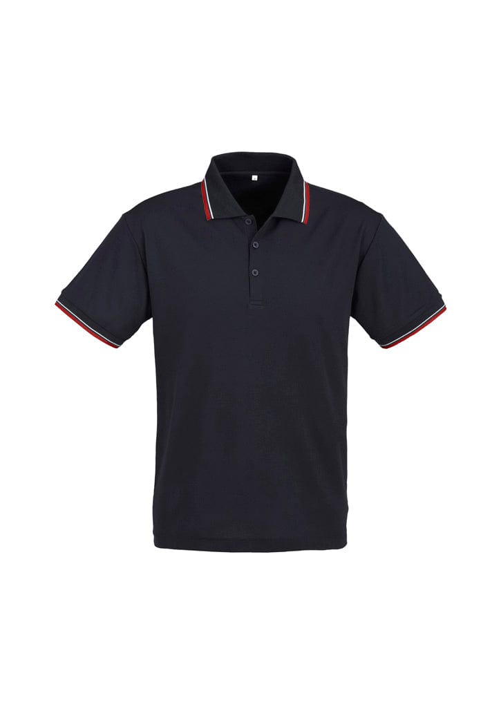 Biz Collection Mens Cambridge Short Sleeve Polo