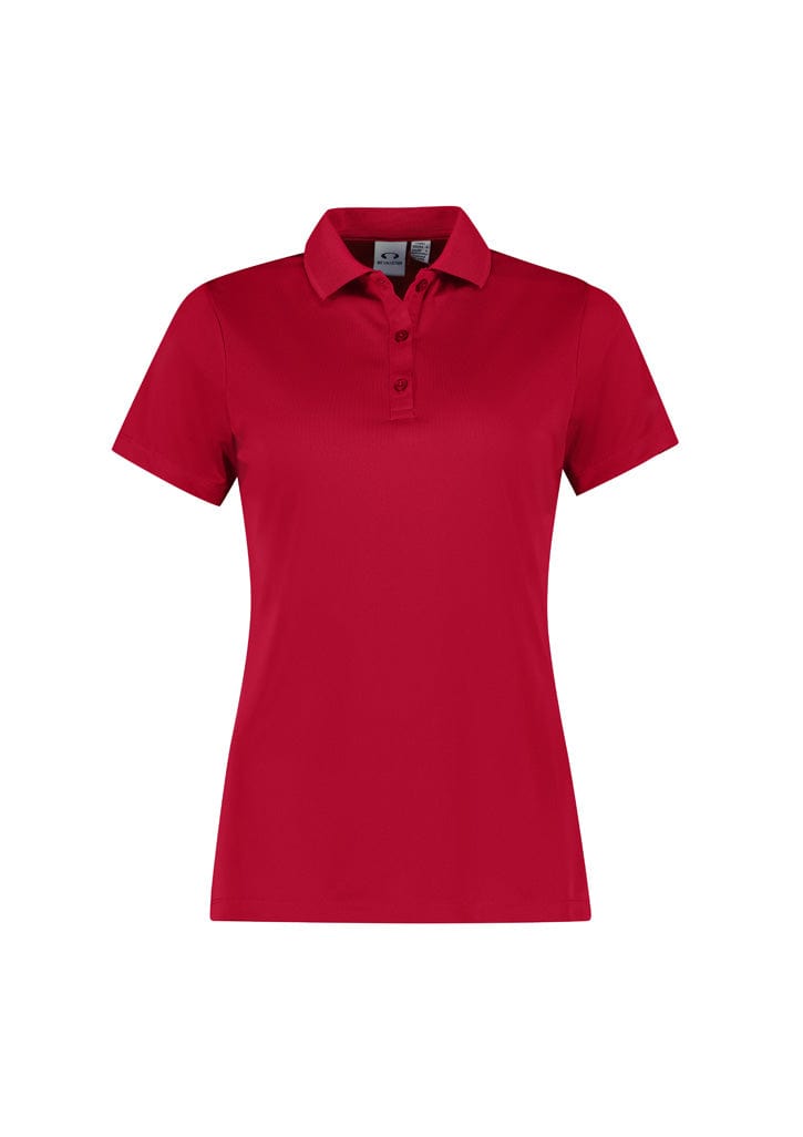 Biz Collection Womens Action Short Sleeve Polo